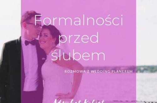 Ślub cywilny formalności